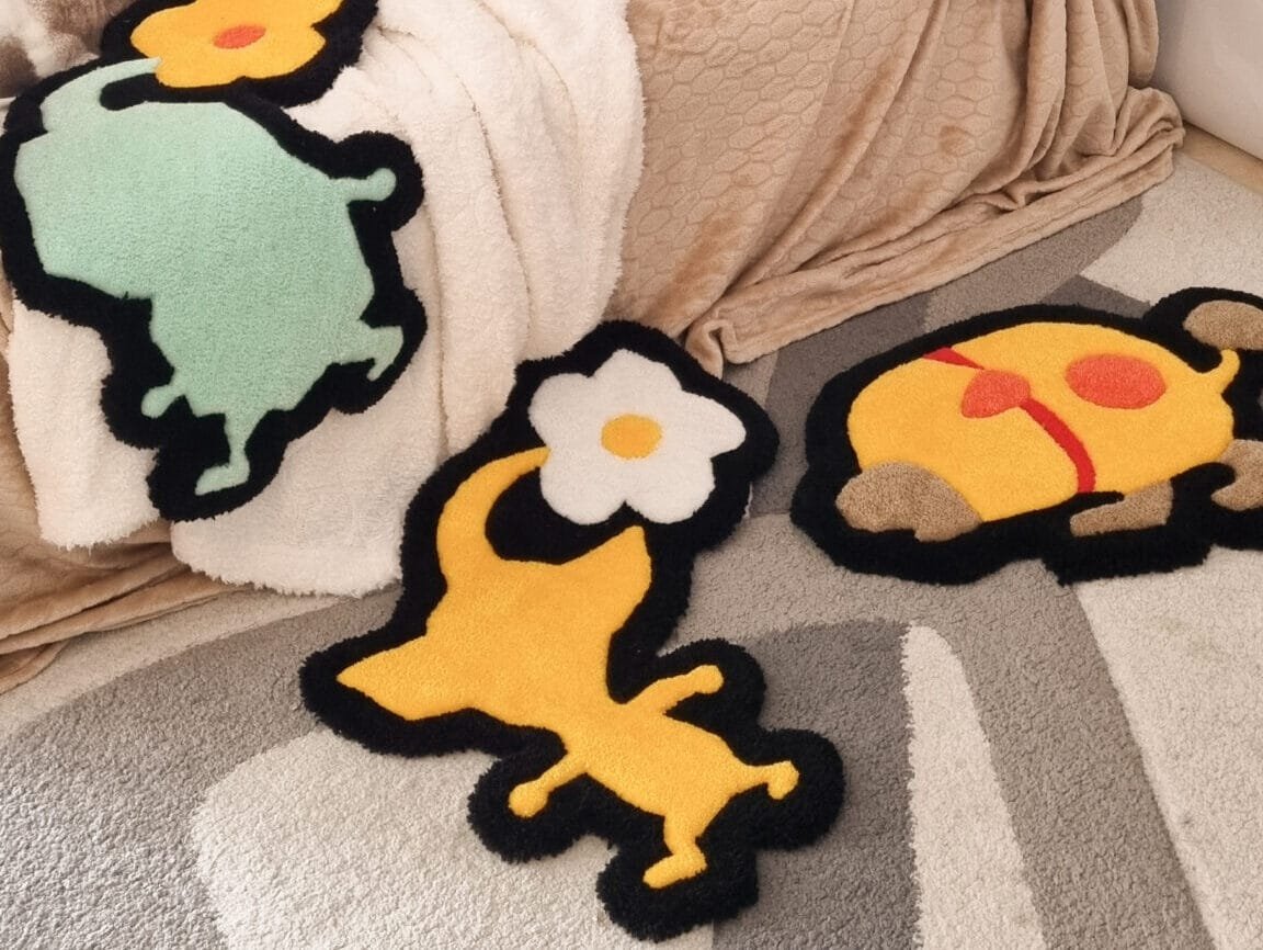 Créatrice de Tapis faits mains tuftés