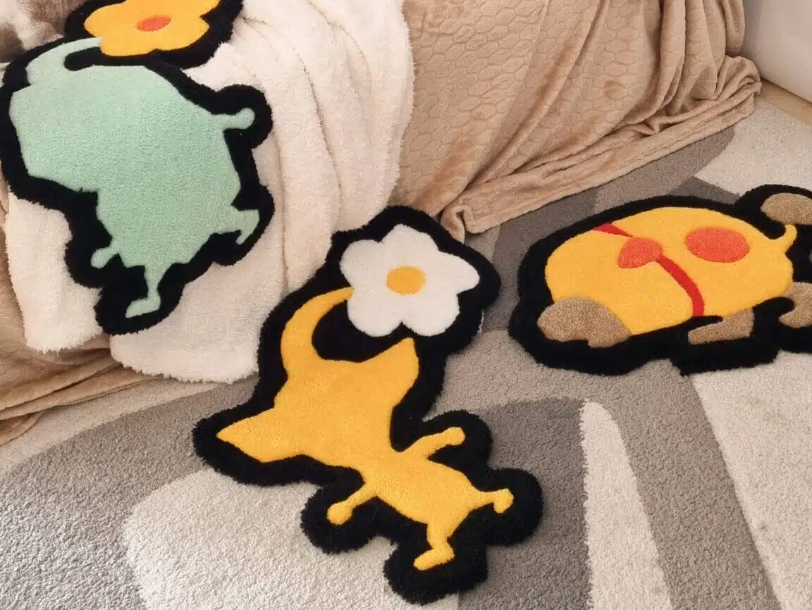 Créatrice de Tapis faits mains tuftés