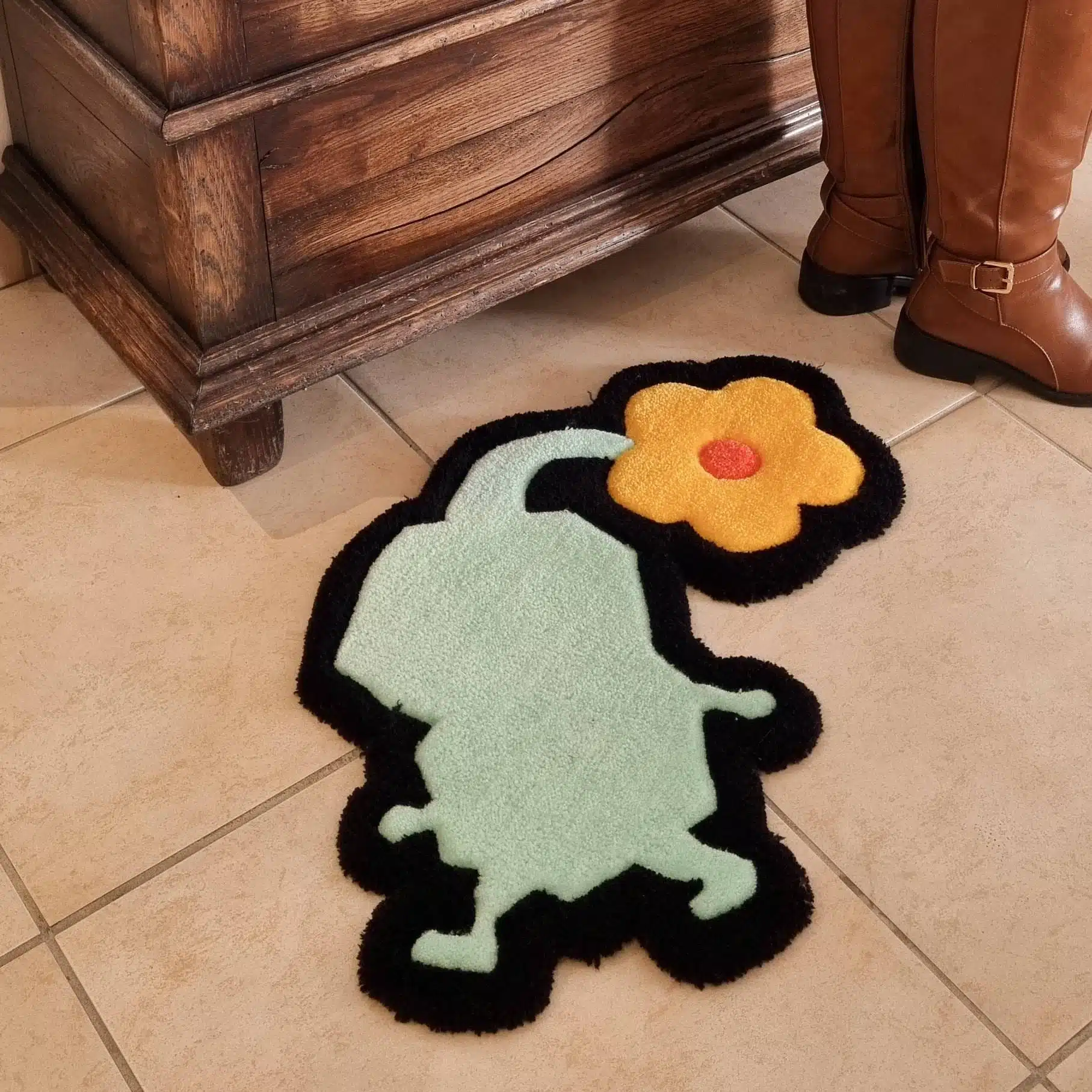 Tapis Pikmin Glace
