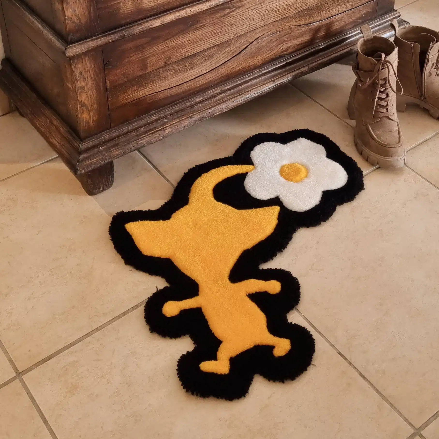 Tapis Pikmin Jaune