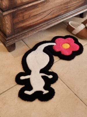 Tapis Pikmin Blanc