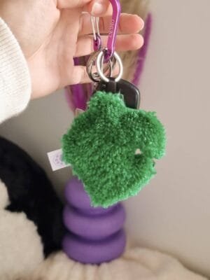 Porte-clés Feuille Animal Crossing