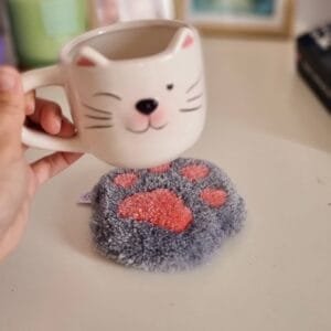 Dessous de tasse "Patoune"