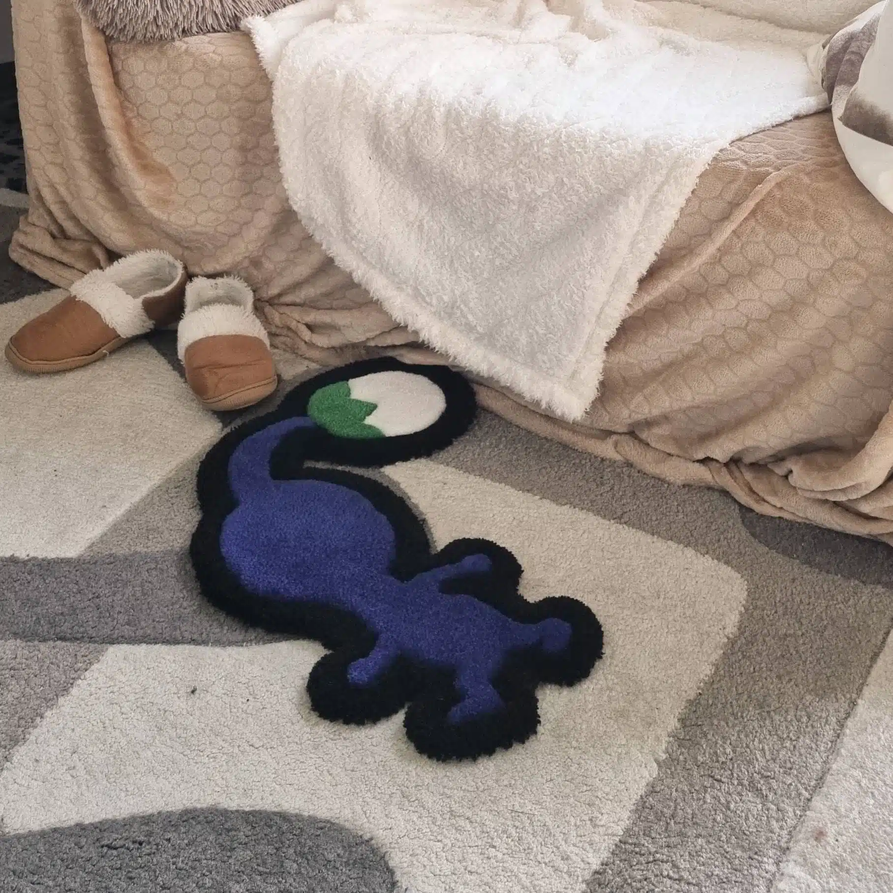 Tapis Pikmin Bleu