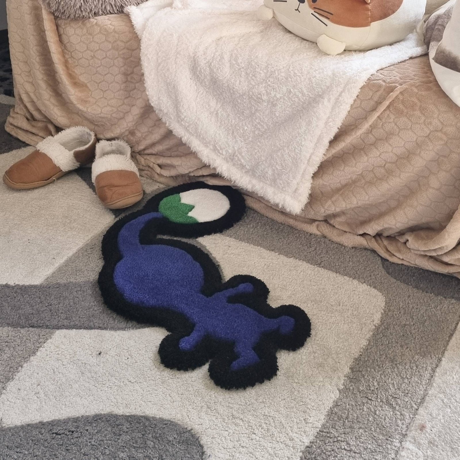 Tapis Pikmin Violet