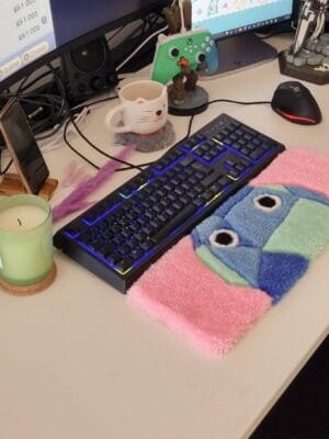 Tapis repose poignet clavier Pikmin Glace