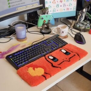 Tapis repose poignet clavier Salamèche +