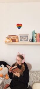 Décoration coeur LGBTQIA+