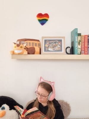 Décoration coeur LGBTQIA+