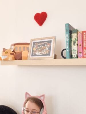 Décoration coeur uni